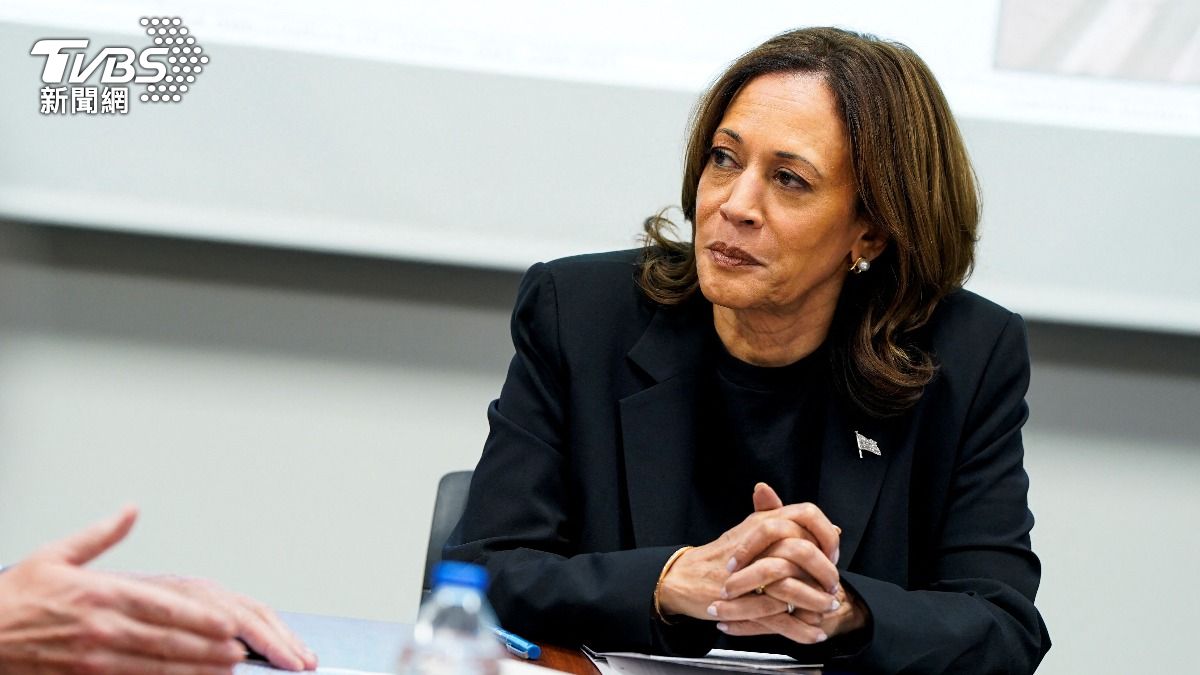 美國民主黨總統參選人賀錦麗。(圖/達志影像路透社)