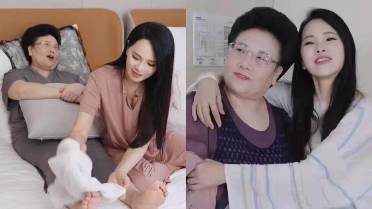 伊能靜「幫婆婆擦腳按摩」畫面曝光 真實婆媳關係全說了