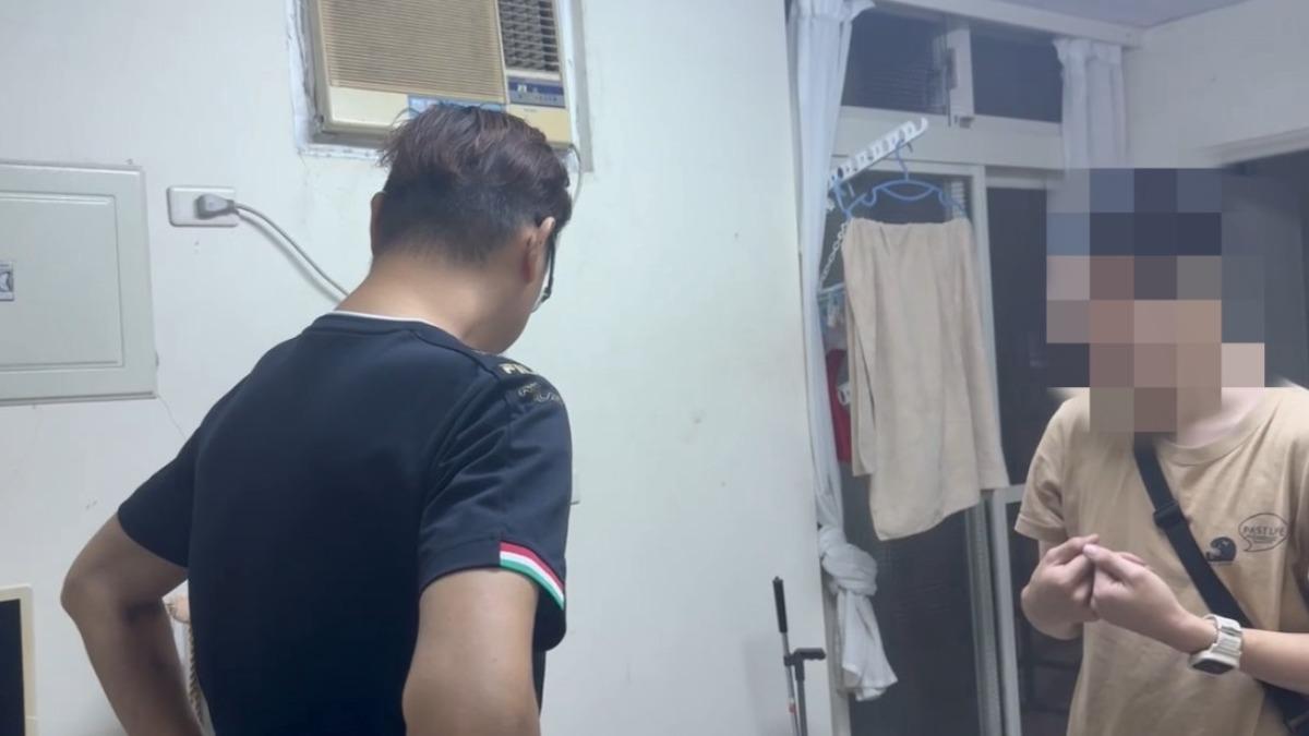 張男坦承傷害貓咪。(圖/新竹縣議員朱健銘提供)
