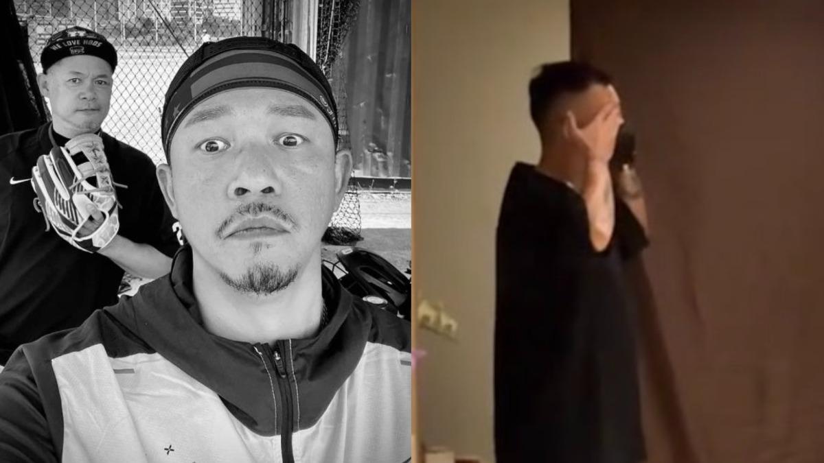 阿Ben來看摯友哭了！　站汪建民靈堂前頻擦淚「鼻酸畫面曝」