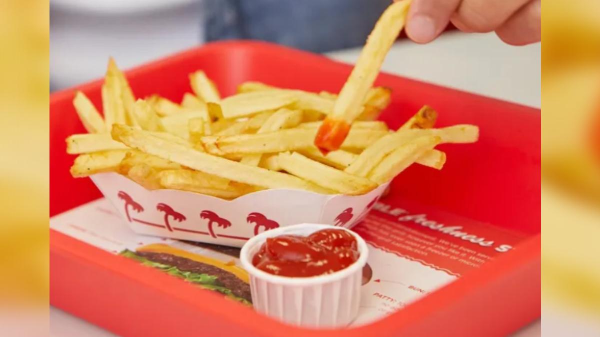 美國西岸速食品牌In-N-Out薯條則僅獲得第12名。(圖/翻攝自Facebook@In-N-Out Burger)