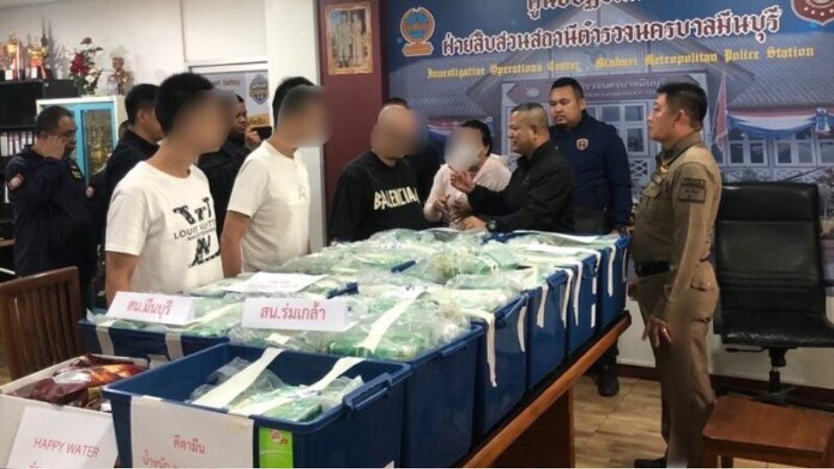 3台人曼谷販毒被逮 泰警搜出「277公斤K他命」下場慘了