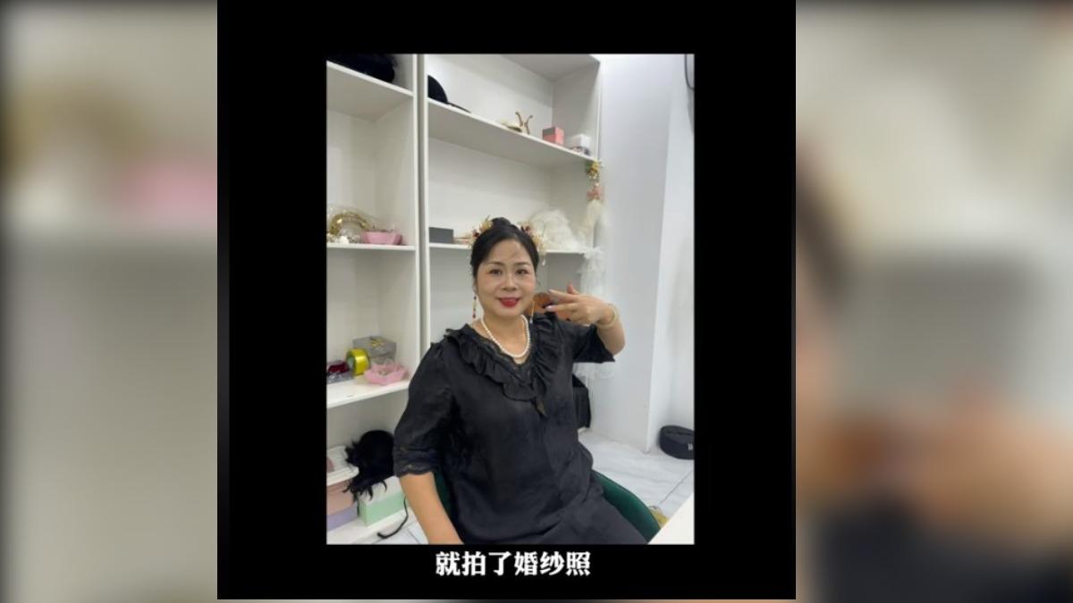 男方猛烈追求下,雨姐終於跟他在一起。(圖/翻攝自抖音 @東森與雨姐)