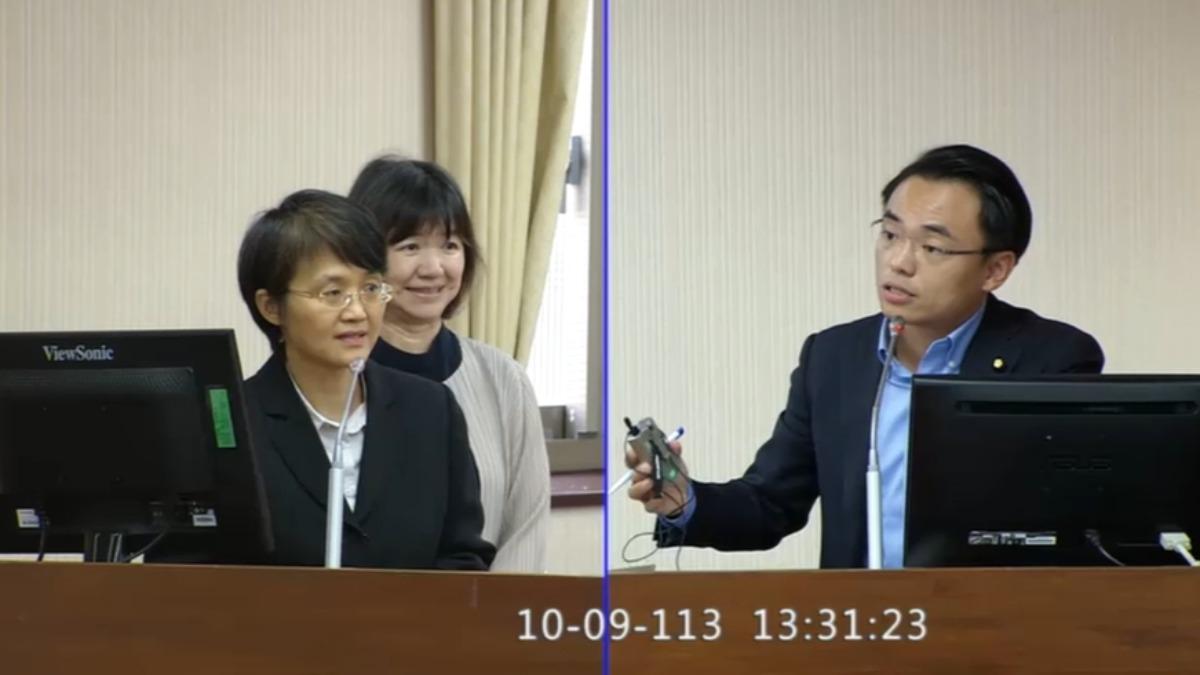 客委會「客語答詢」 洪孟楷喊聽嘸!徐欣瑩即要求「用國語」
