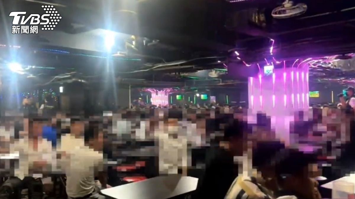 桃園市刑警大隊日前至火車站前的大型越南舞廳攻堅。(圖/TVBS資料畫面)