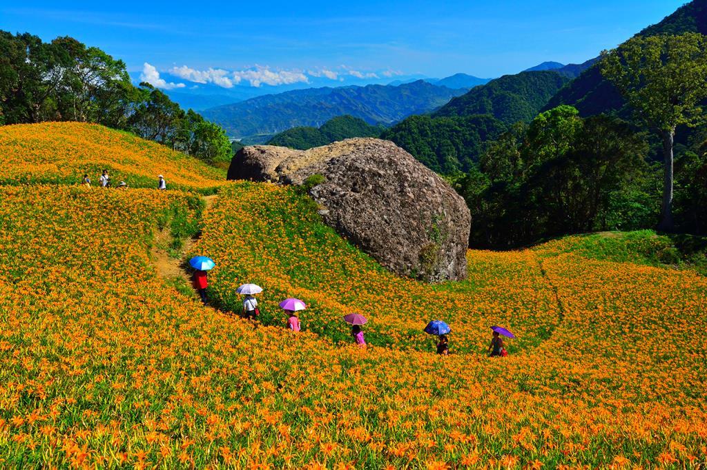花蓮花東縱谷國家風景區風景絕美。(圖/觀光署提供)