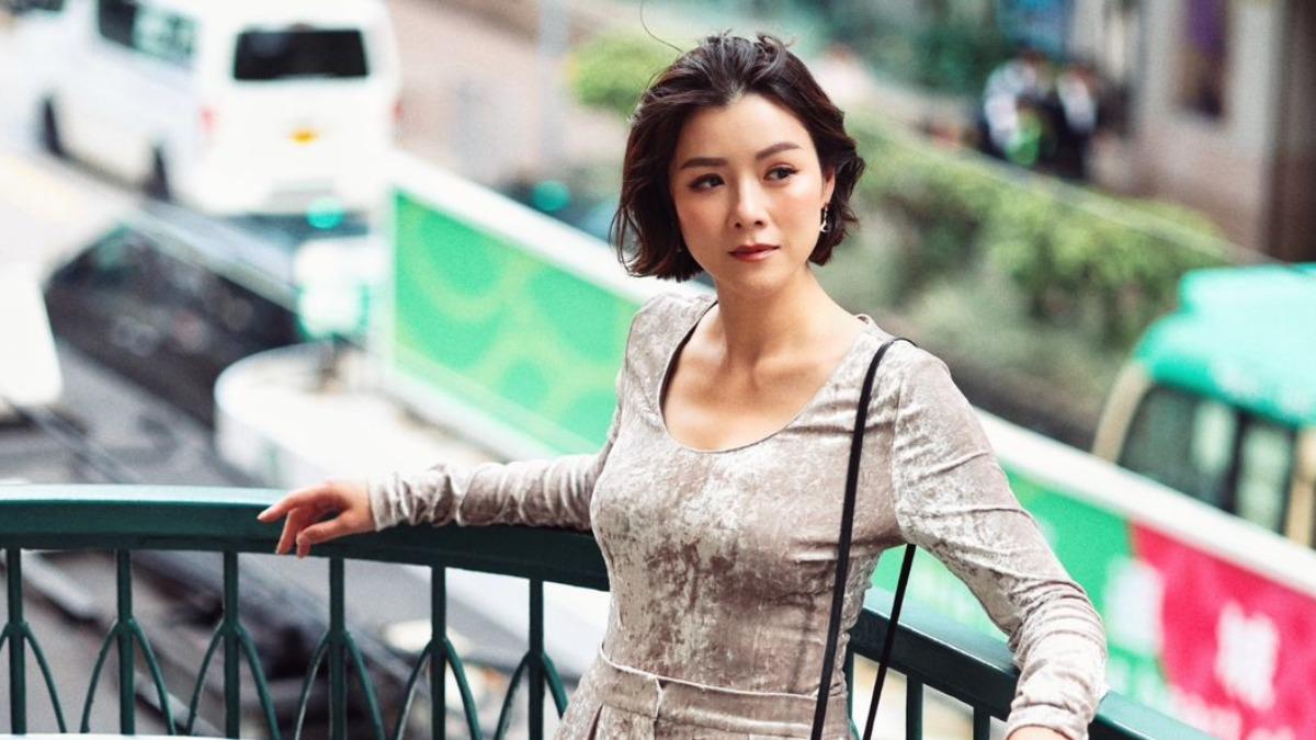 陳茵媺近日在IG發出街頭寫真的照片。(圖/翻攝自IG @aimeechan_official)