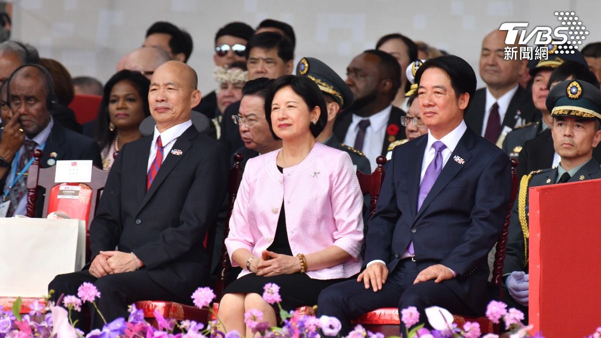 總統賴清德與第一夫人吳玫如穿搭備受關注。（圖／胡瑞麒攝）
