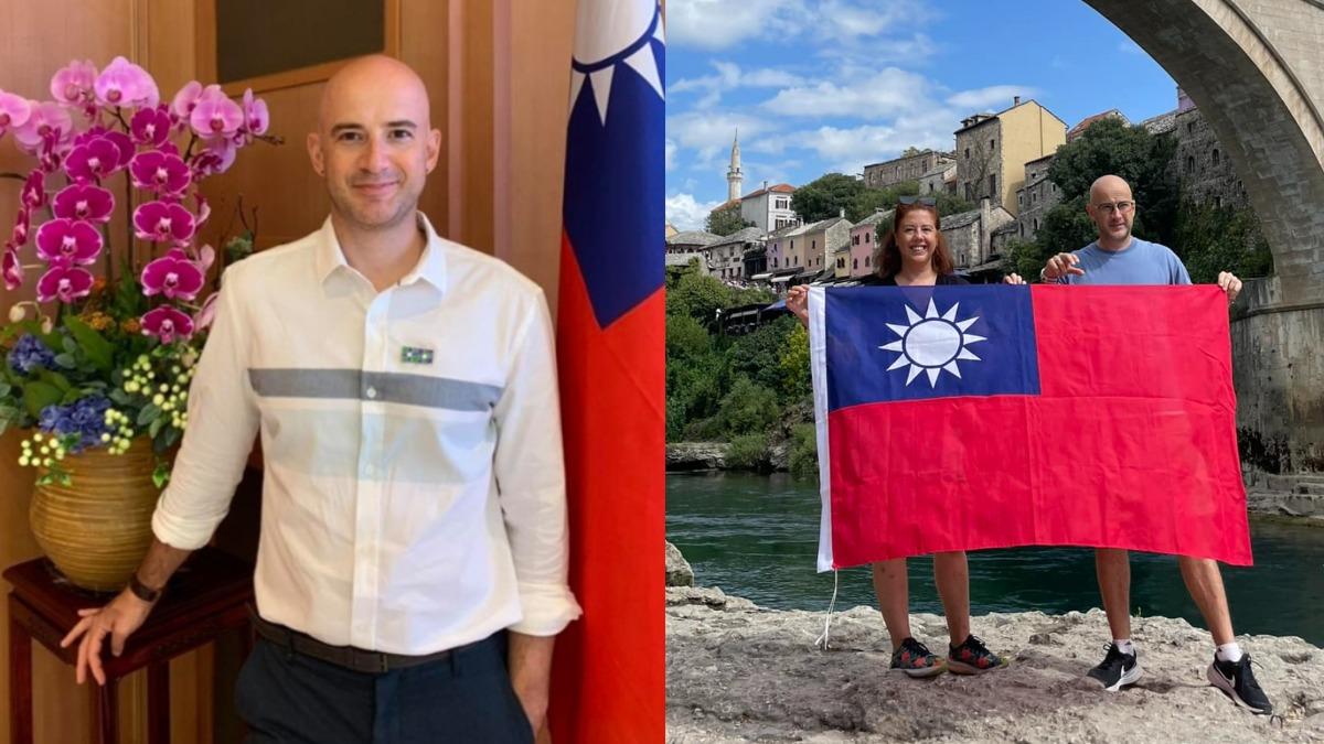 吳鳳國慶報到!異地高舉國旗喊「台灣我的家」 文章藏1亮點