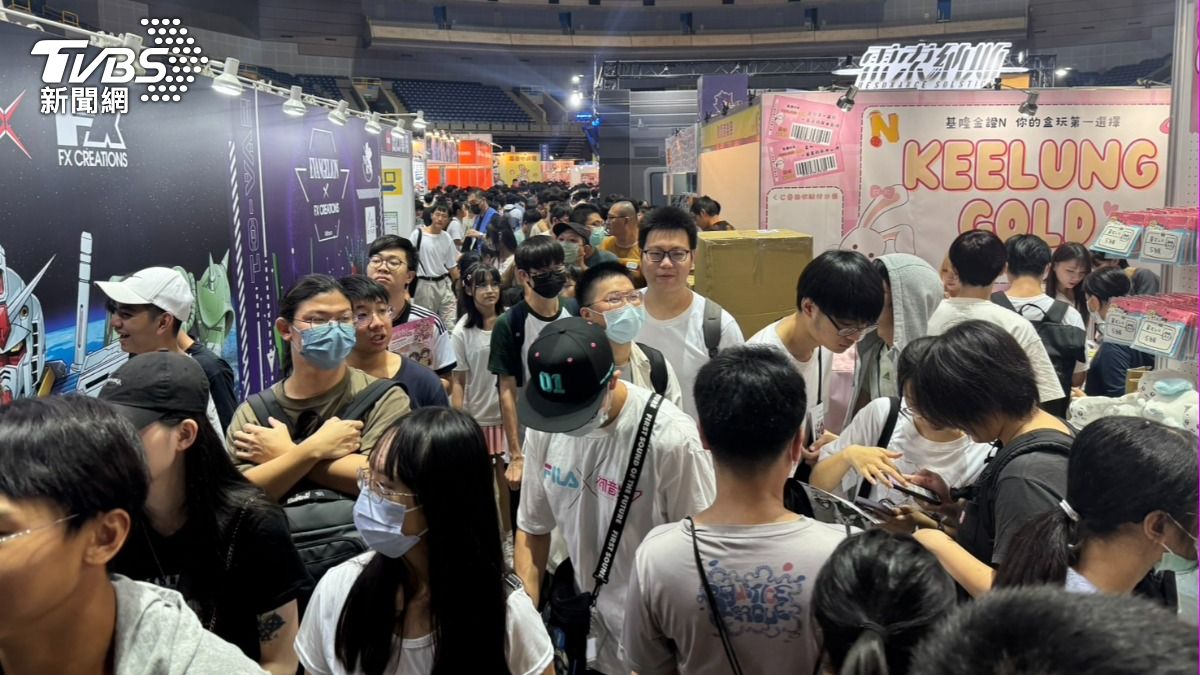 官方預期本屆高雄國際動漫節預期參觀人潮可望突破32萬人。（圖／林雅婷攝）