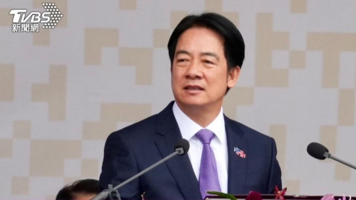 總統賴清德發表雙十國慶談話。(圖/區國強攝)