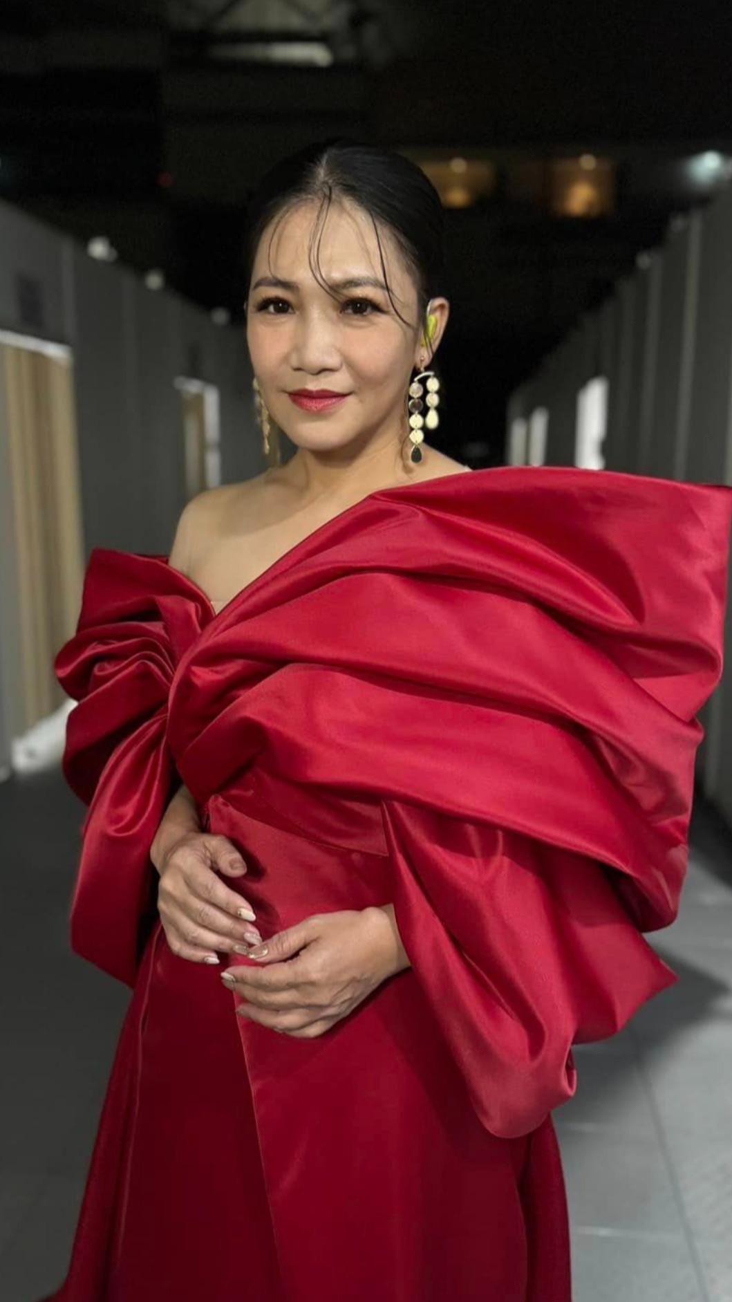 黃妃日前在台北大巨蛋的國慶晚會演出。(圖/翻攝自黃妃臉書)