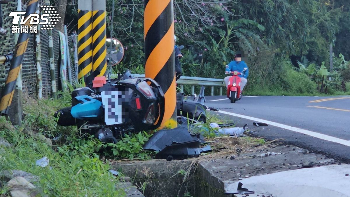 大學生雙載回宿舍離奇撞電桿噴飛 2人魂斷苗栗