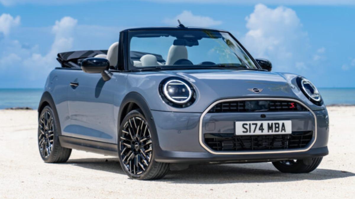 Mini Cooper敞篷車亮相!尾燈「自己組合」超可愛 18秒就能開篷