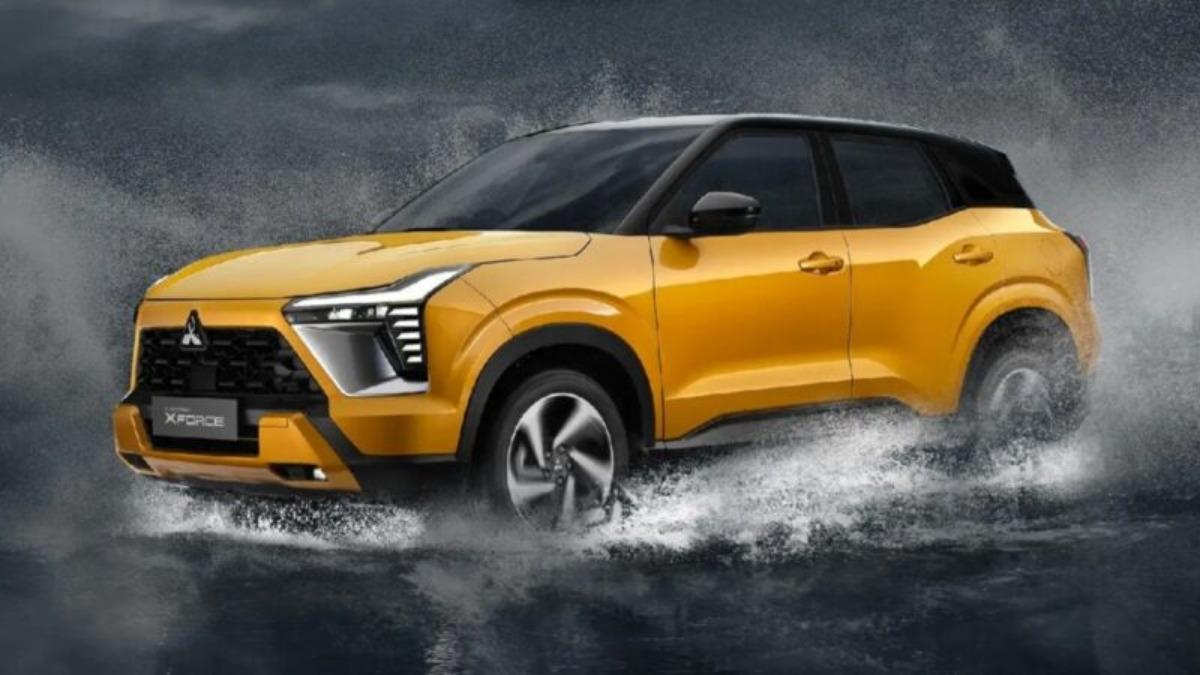 2025有望引進?網驚見Mitsubishi XForce偽裝車台灣上路