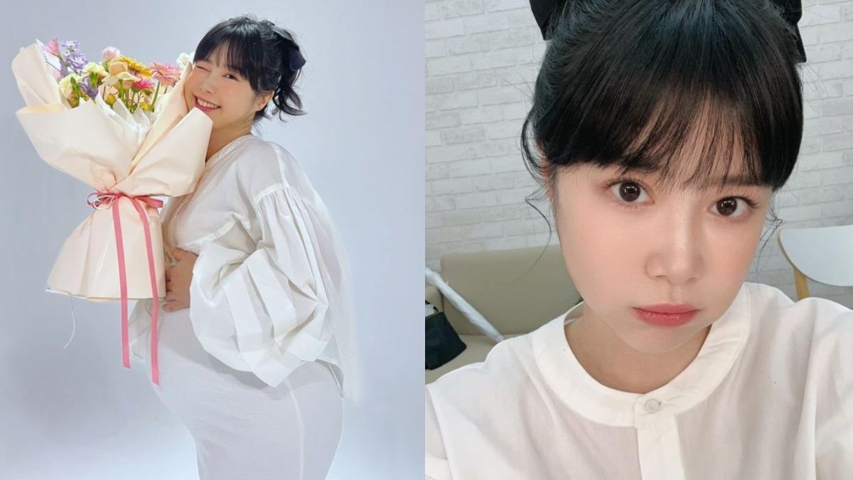 李佳穎站路邊拍照!懷胎9月「身材超不合理」 0修圖美貌曝光