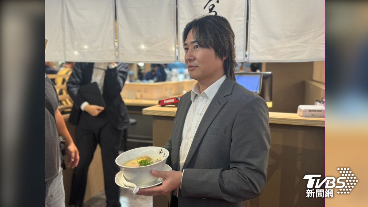 社長中谷英人也來到現場。(圖／林雅婷攝)