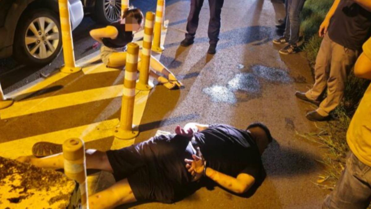 撞死豬肉攤頭家嬤!通緝犯棄車逃屏東 被逮竟猛倒車撞警