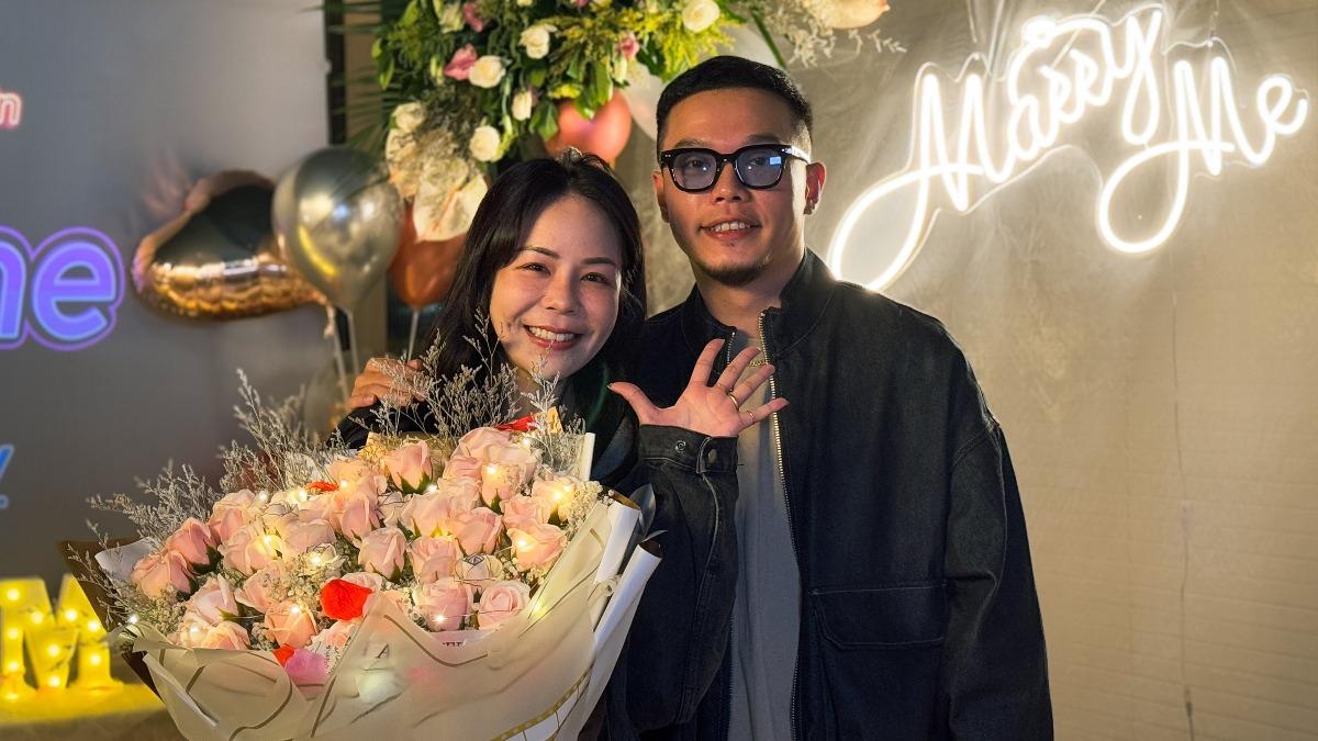 樞育和女友交往10年,終於攜手邁入人生下一階段。(圖/宇宙信號提供)