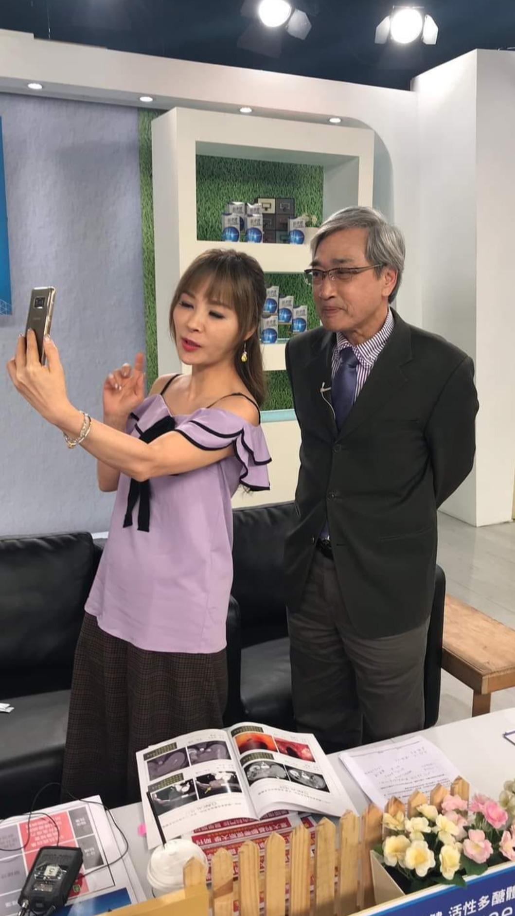 許聖梅聽聞張友驊死訊悲痛不已。(圖/翻攝自許聖梅臉書)