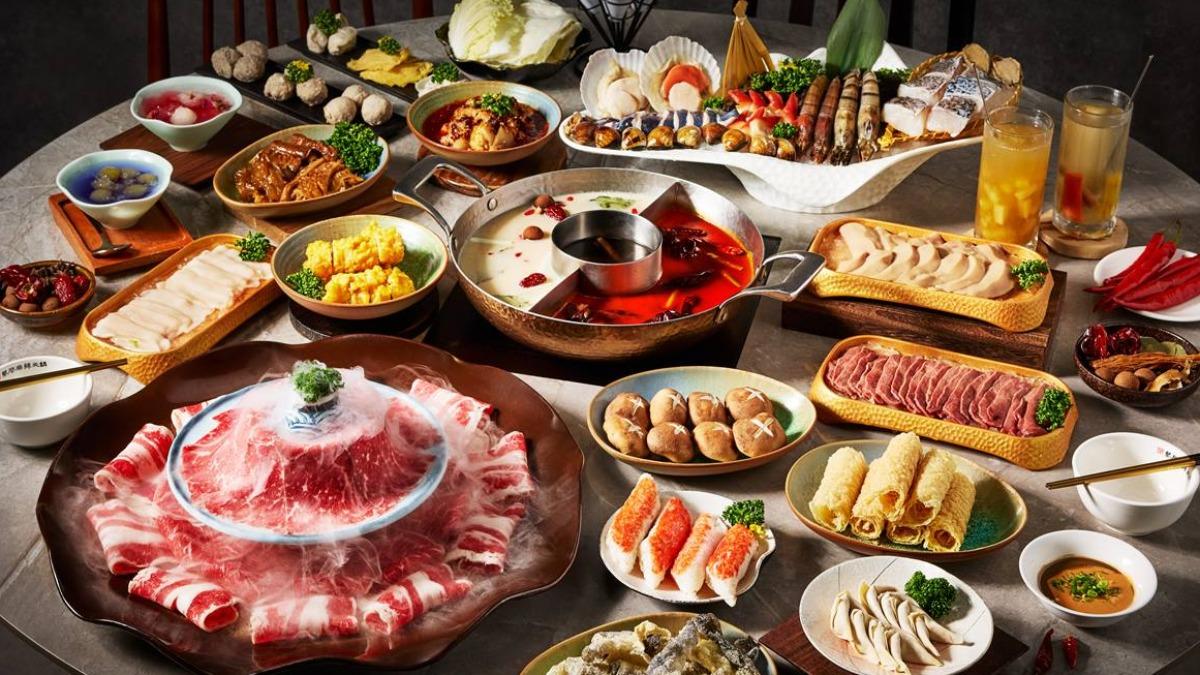 190元食材10選1。(圖/築間麻辣火鍋提供)