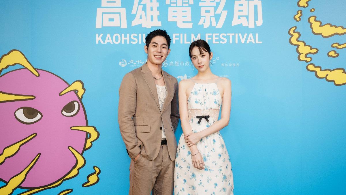 詹懷雲、林奕嵐繼《成功補習班》再續前緣演情侶。(圖/高雄電影節提供)