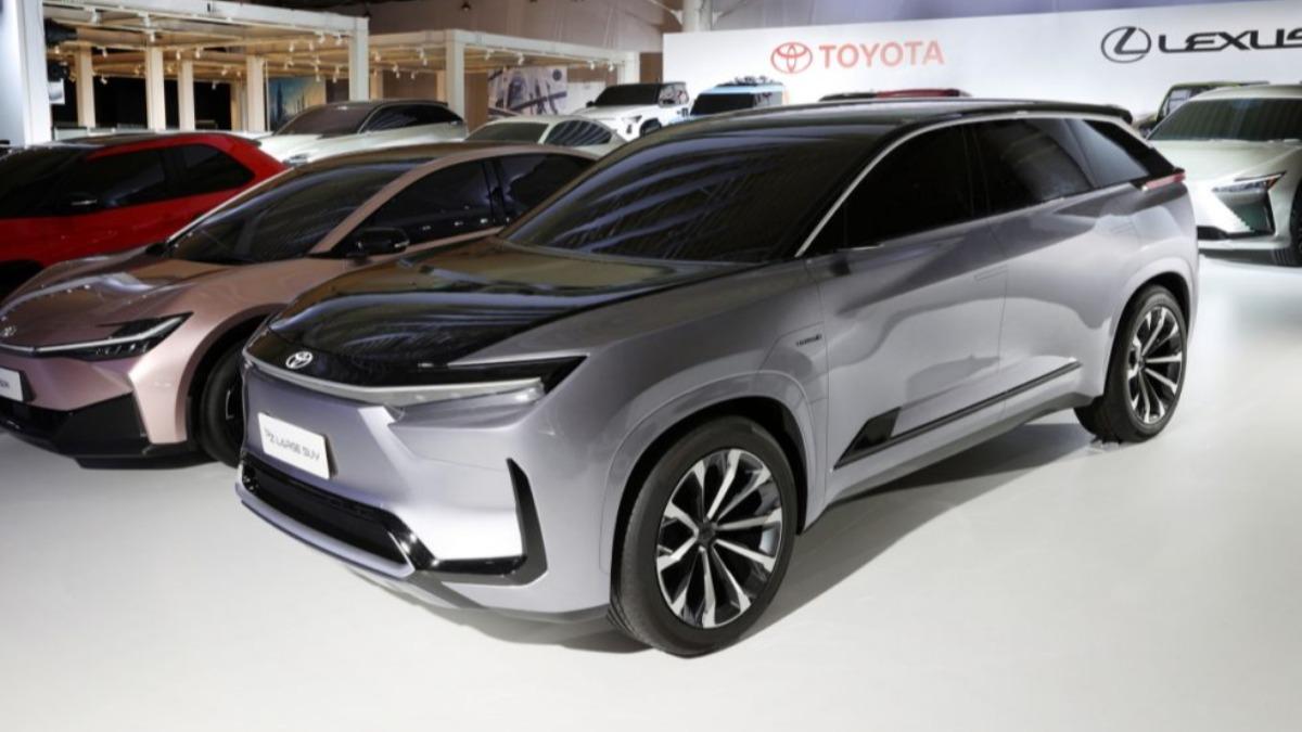 三排座大型電動休旅,會同步生產供應給Subaru,高機率是Toyota bZ5X的雙生車型。(圖/Toyota提供)