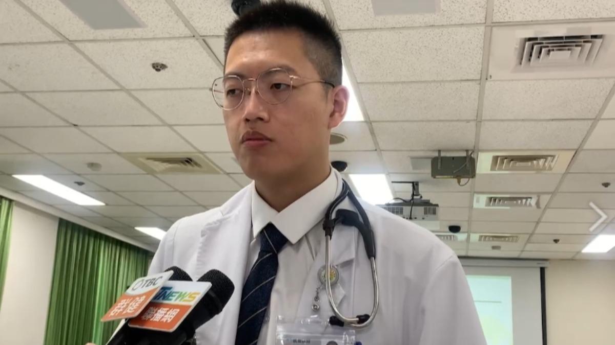 台中醫院胸腔內科醫師王顓銓。(圖/台中醫院提供)