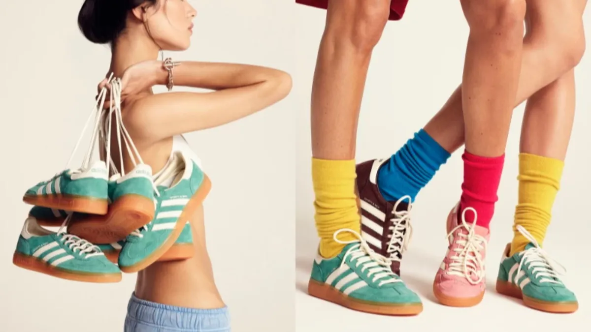 Sporty & Rich聯名鞋。(圖/翻攝自adidas官網)