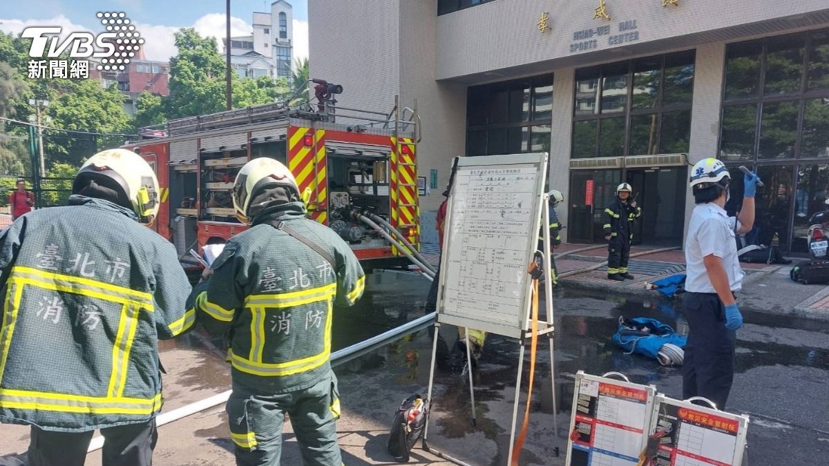快訊／洗衣機起火！台北榮民總醫院火警「疑馬達過熱」