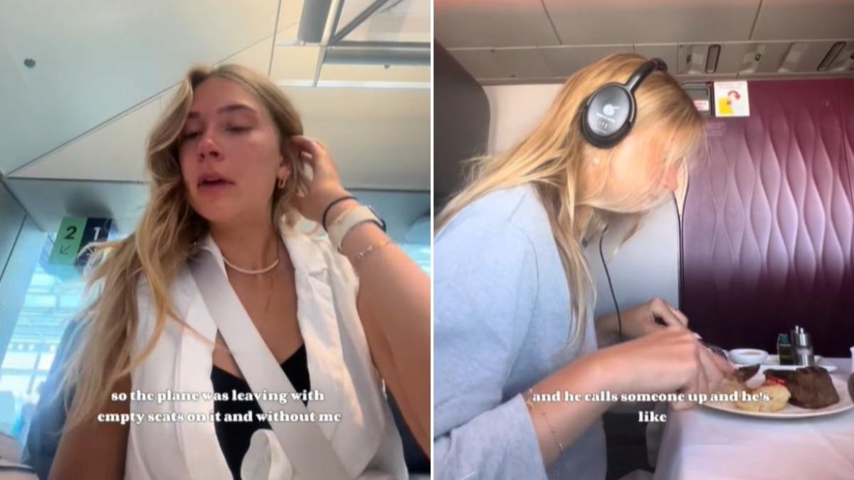 美女大生登機前被拒載爆哭 航空公司CEO一聽送她搭商務艙