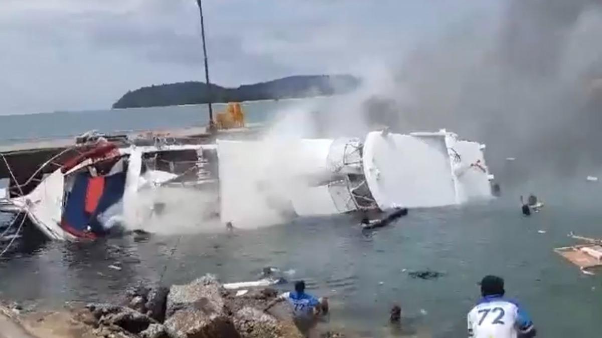 印尼快艇突爆炸!省長候選人等6人慘死 起火原因調查中