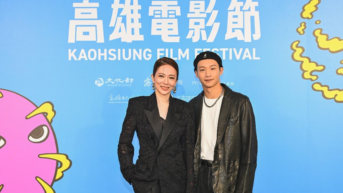 高宇蓁、黃冠智在片中飾演姊弟,戲外也建立深厚感情。(圖/高雄電影節提供)