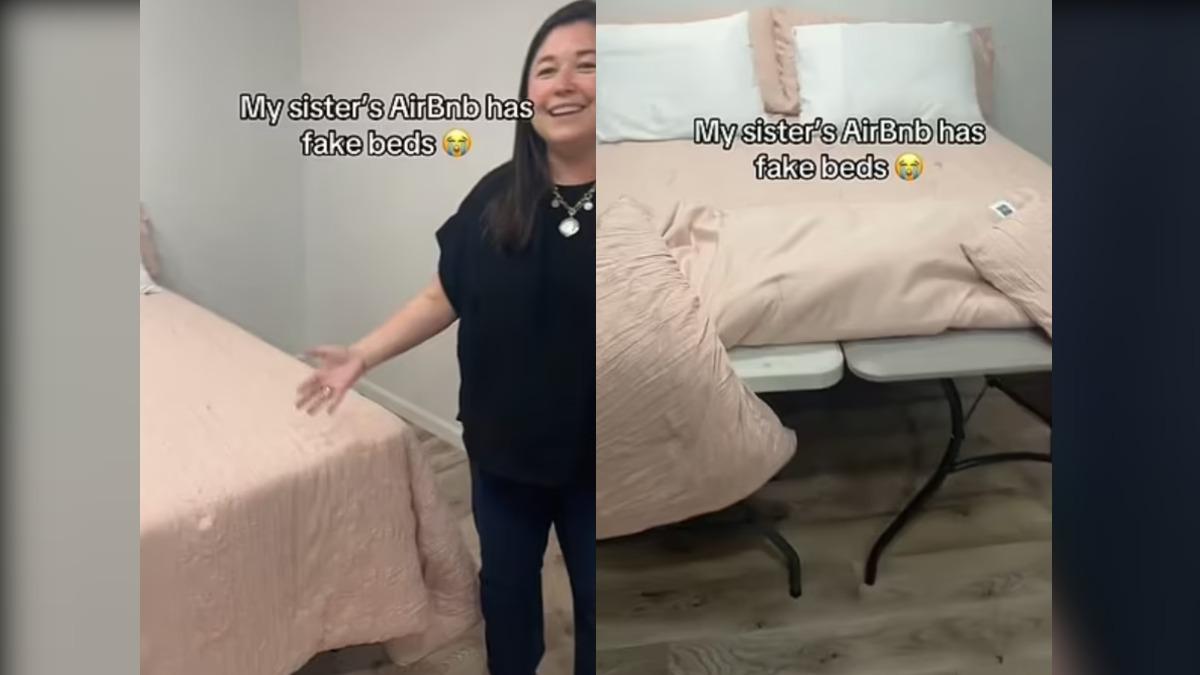 開心入住Airbnb！她被子一掀驚見「床是假的」　內行人揭真相