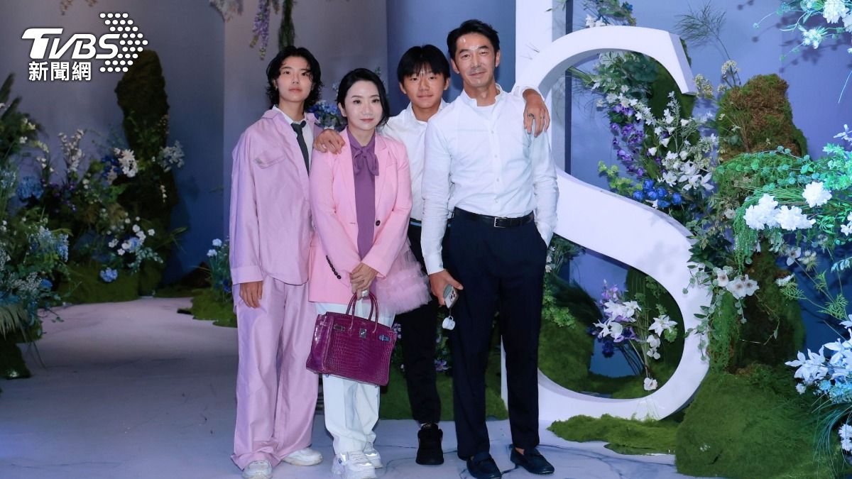 李李仁一家人都來了。(圖/趙世平攝)