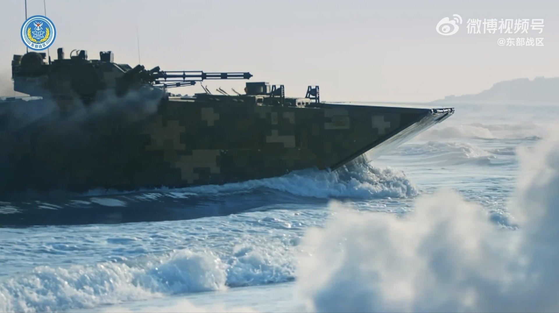 解放軍東部戰區公開最新訓練影片《枕戈待旦》。(圖/翻攝自微博@東部戰區)