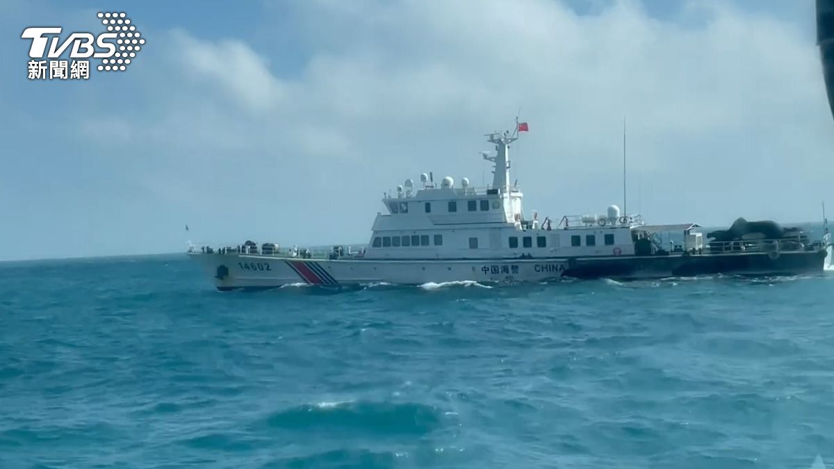 畫面曝!中共軍演「海警船闖限制水域」 馬祖海巡急出港驅離
