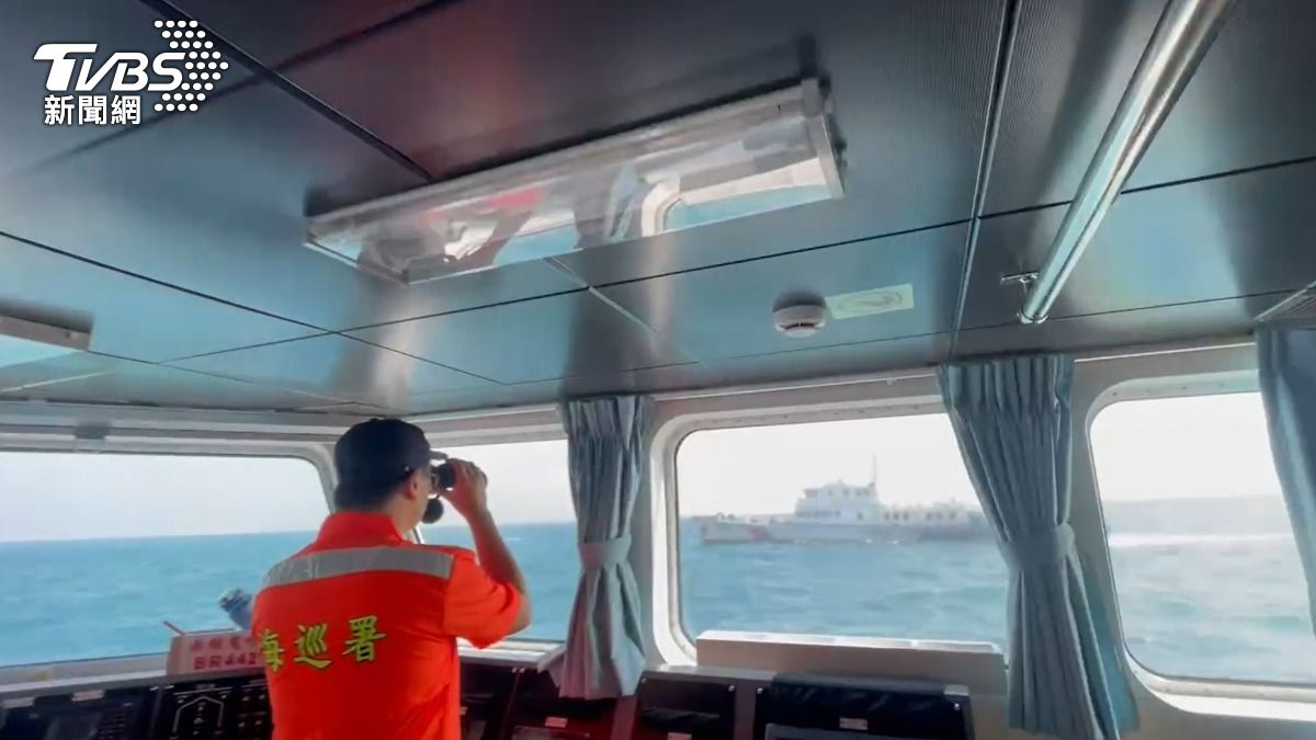 中共軍演「萬噸海警船」對峙我千噸巡防艦　海巡署嗆：大不一定好用