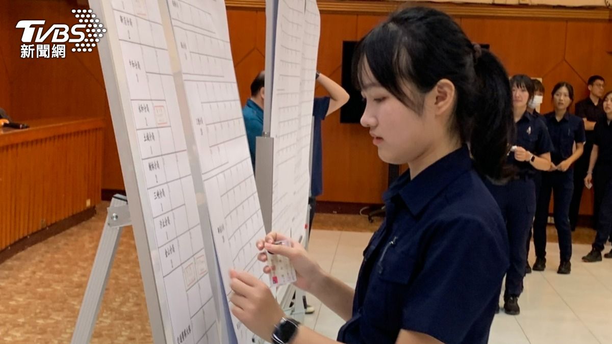 新北市警察局補進339名新血,警員選填單位。(圖/TVBS)