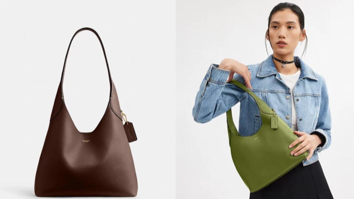 COACH BROOKLYN 28 單肩手袋。（圖／翻攝自COACH）
