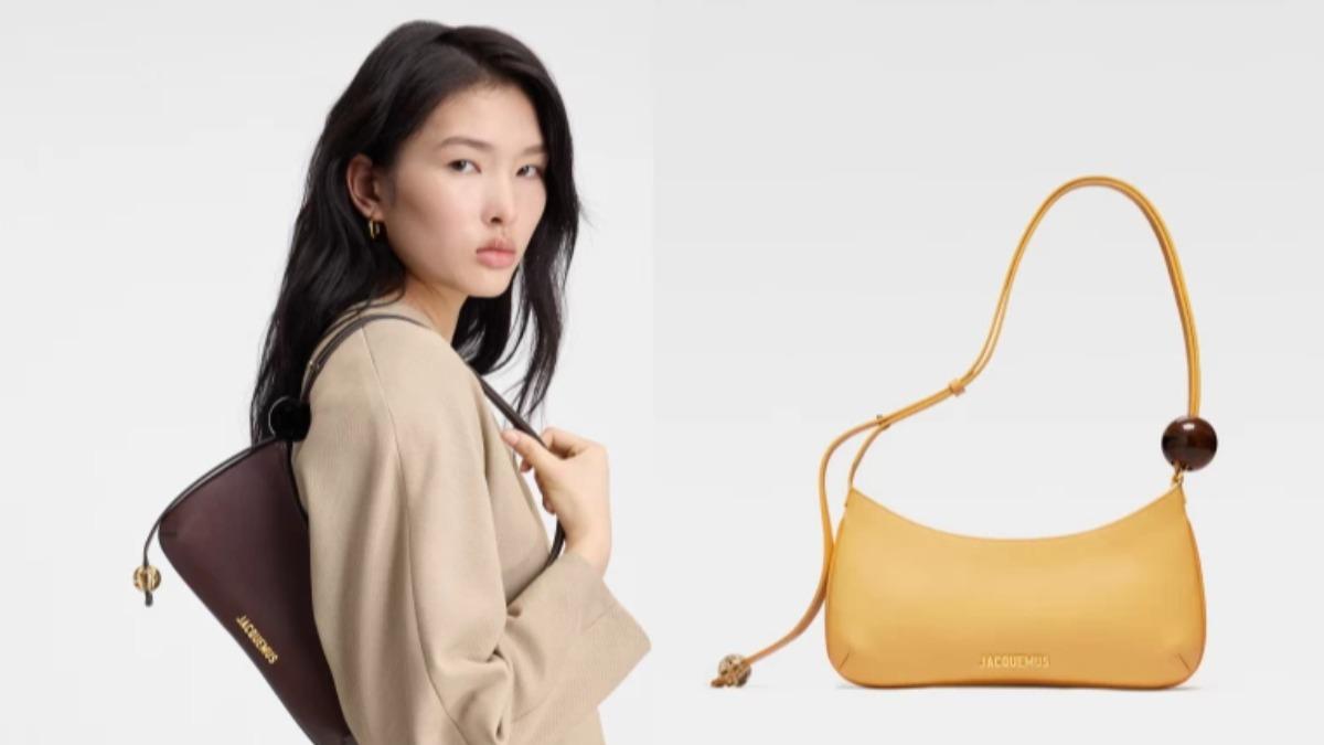 JACQUEMUS  Le Bisou Perle 腋下包。（圖／JACQUEMUS）