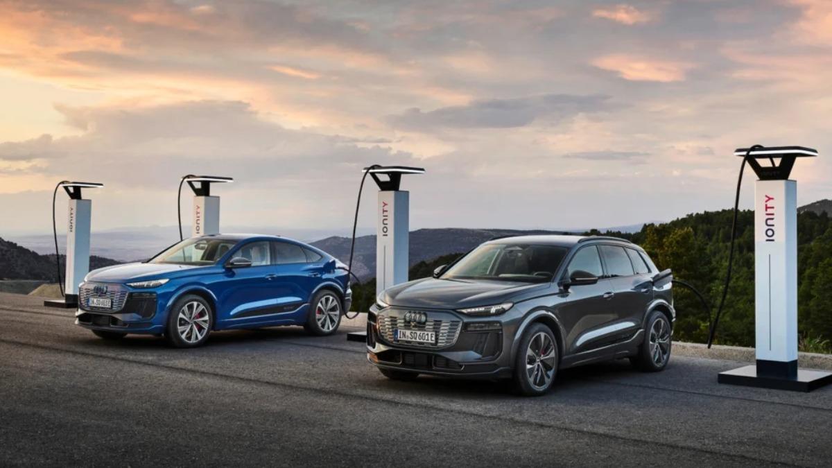 800V高壓設定,Q6 Sportback e-tron支援最高270kW充電功率。(圖/Audi)