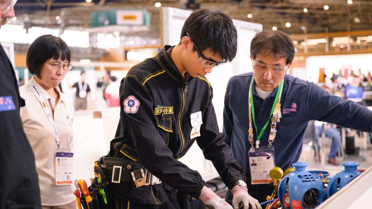 北科大國際技能賽連3金!跨世紀合作台酒、台電 培育無數人才