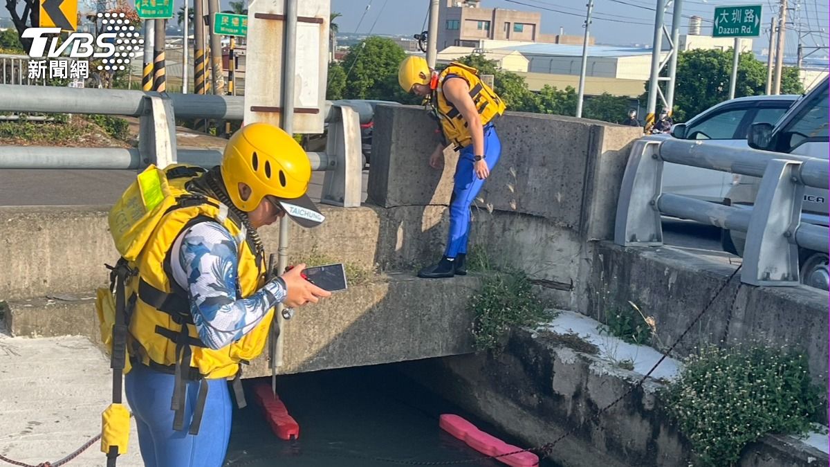 快訊/家屬找嘸人…台中翁離奇墜橋 尋獲已溺斃