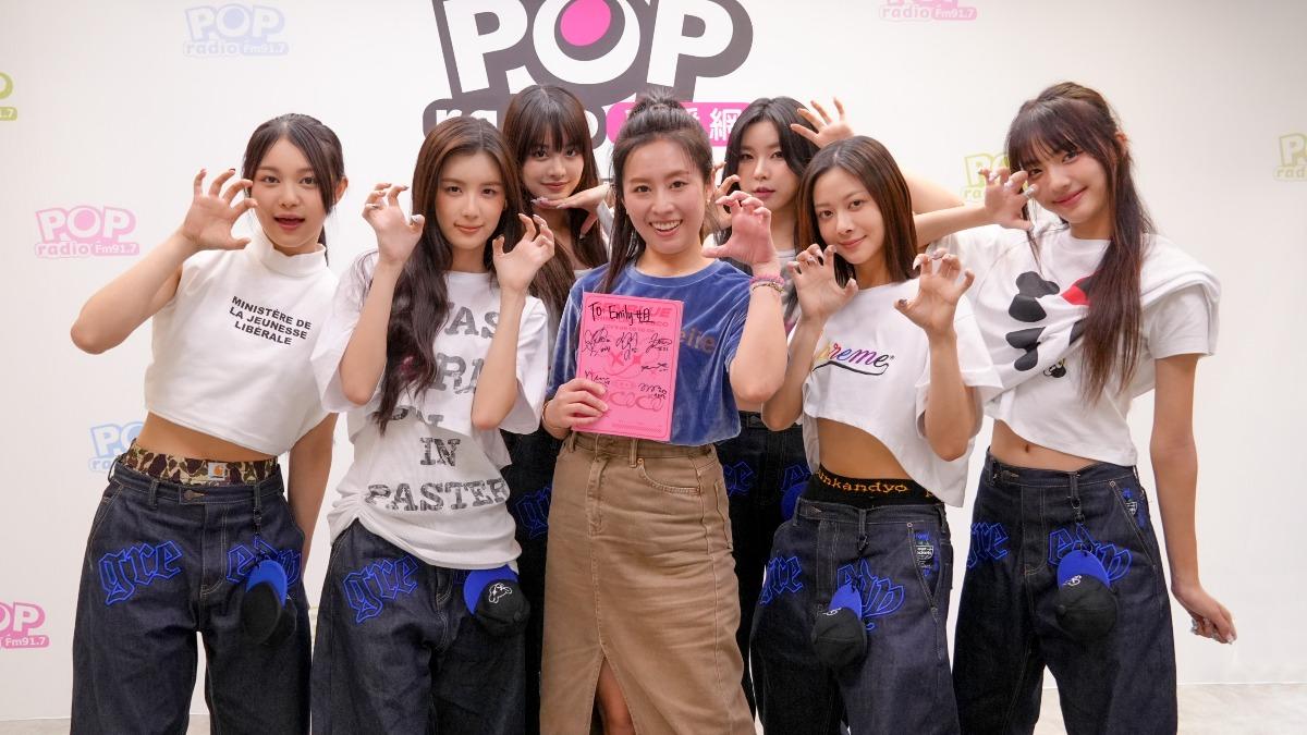 幻藍小熊接受電台訪問。（圖／POP Radio提供）