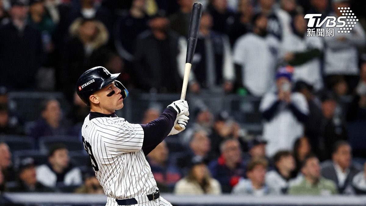 MLB季後賽/法官炸裂!2分砲助洋基退守護者 系列賽2比0領先