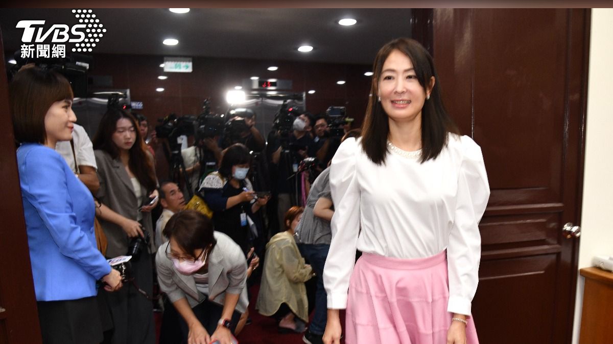賈永婕的一舉一動都受到媒體關注。（圖／胡瑞麒攝）