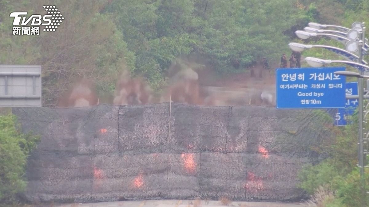 北韓上演「爆破秀」炸連兩韓路還嗆一路好走後 3大官媒詭異全噤聲