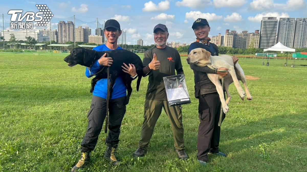 又萌又厲害!3搜救犬通過國際認證 桃園救隊伍再添生力軍