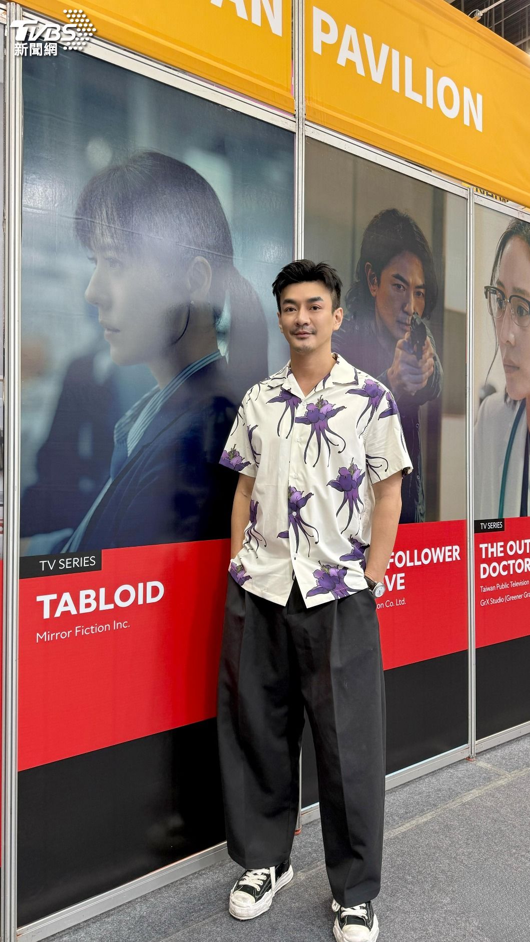 戴天易身兼版權、行銷及製作人身分。(圖/TVBS)